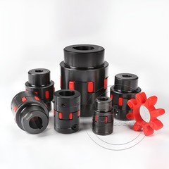 Shaft Coupling Flexible Steel Plum Spider Jaw Coupler Stepper Motor Connector