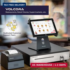 Volcora Cash Register Drawer for (POS) Point of Sale System 16″, Stainless Steel