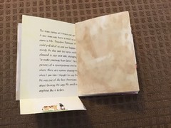 Handmade Naked Junk Journal 5-1/2” x 4-1/4” Mushroom & Leaves Print Cover