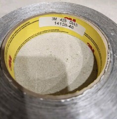 3M™ Aluminum Foil Tape 425, Silver, 1 in x 60 yd, 4.6 mil HVAC
