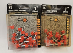 2 Remington 58048 1″ Low Velocity Power Fasteners 25 pack 50 total concrete