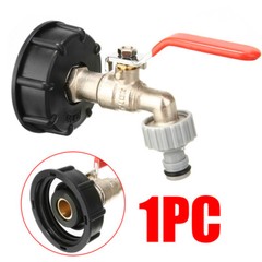 IBC Tote Tank Valve Drain Adapter 1/2″ Garden Hose Faucet Water Connector US