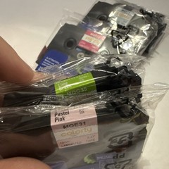 Colorty Label Tape Cartridge MQE31 MQG35 MQF31 MQP35 MQF31 12mm Laminated 0.47in