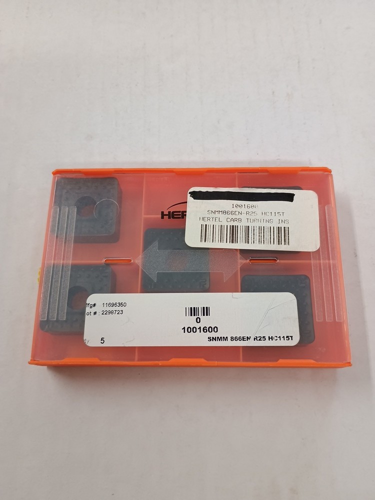 Lathe Mill Indexable Carbide Insert SNMM 866EN-R25 HC115T 5 PACK