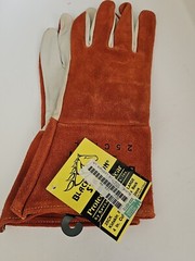 MIG Gloves Revco Black Stallion 25CK Kidskin Palm / Cowhide Back NEW TIG