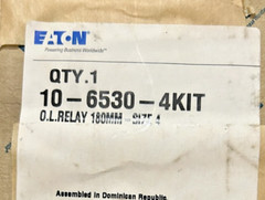 New Eaton 10-6530-4KIT Overload Relay 180mm Size 4 – Sealed Box