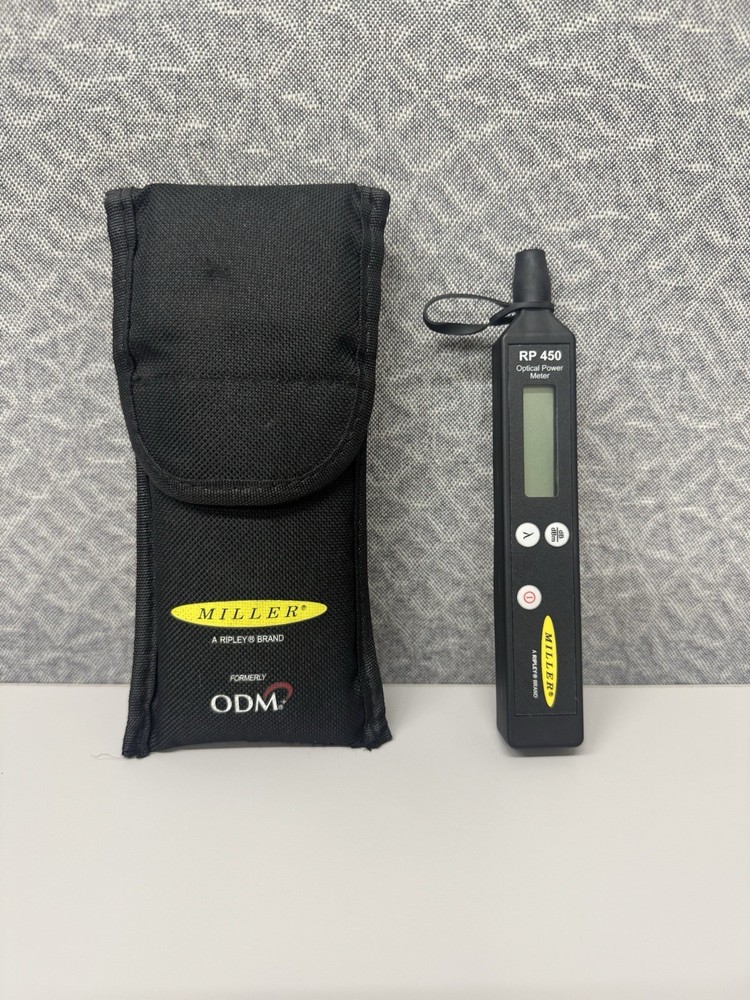 Miller ODM RP450 Fiber Optical Power Meter With Case