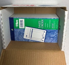 TOPS Sales Order Book #46240…2-Part Carbonless – 7 Pack – 50 pages per pack.