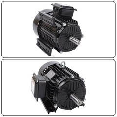 5HP Three Phase Electric Motor 3600 RPM 184T TEFC 230/460V 60Hz Industrial