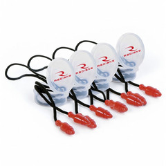 Radians Corded SnugPlugs Earplugs- 4 Pair in Flip Top Container