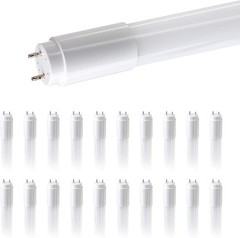 (case of 20) GE LED16BDT8/G4/840 LED tube 48″ T8 type B 16 watt Cool white
