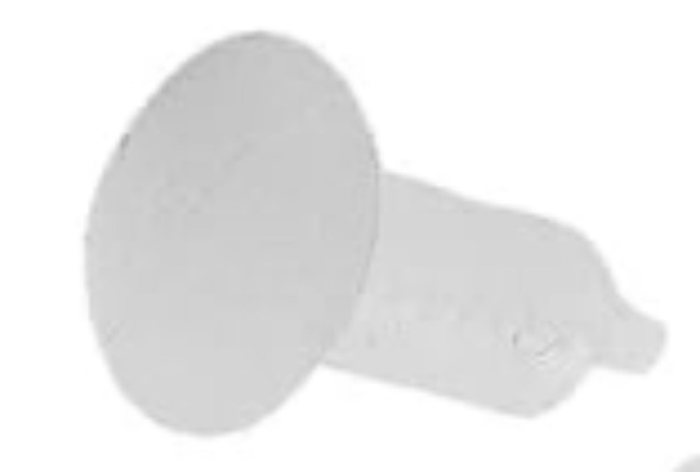 1p Rod Plastic Rivet, 1 pc per unit, 0.5 x 0.5 x 0.5 inches, USED