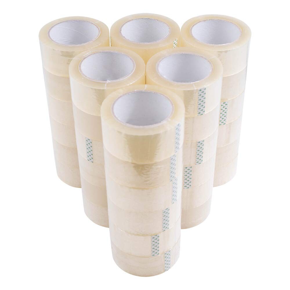 Clear Carton Sealing Tape 2″x110 Yard, 36 rolls per case