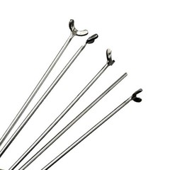 0.8/0.9/1.0mm Dental Ball Retainer J Clasp Oblique Clasps Bars Y-Type Scheu 10pc