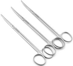Jarit 099-262 General Surgery Metzenbaum Curved CVD Dissecting Scissors 7″