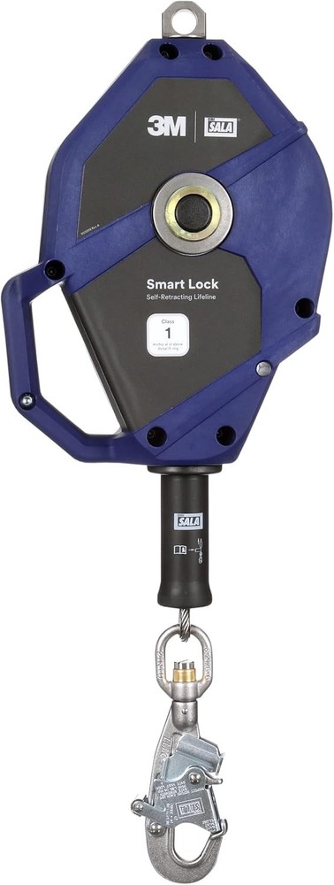 New DBI-SALA Self-Retracting Lifeline 50′ Length Swivel Snap Hook Steel Class 1