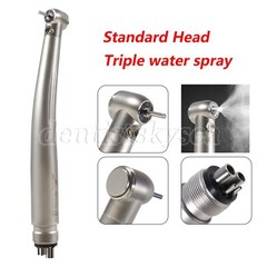 1/5/10 E-generator Dental LED Fiber Optic High Speed Handpiece 4H 3-Water Spray