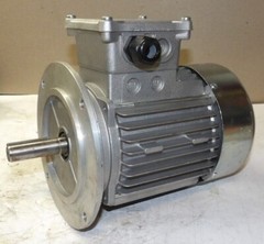 NEW KEL TECH LTD 1/4 HP AC MOTOR 3Ø 1680 RPM 332-575 V ▲/WYE 56C TEFC AL1445C