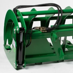 Titan Attachments 72-in HD Grapple Rake Attachment Fits John Deere Global Euro