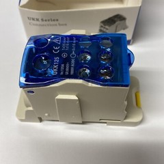 Power Junction Box Distribution Terminal Block Connector DIN Rail 125A Lot of 10
