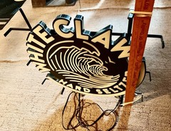 White Claw LED Faux Neon Illuminated Sign 24″ Black DC24V LED 3000mA