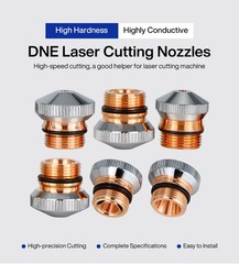 DNE Laser Cutting Nozzle D15H15 1.0-5.0mm For DNE Laser Cutting Machine Cut Head