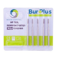 Wave Dental Surgical Straight Handpiece Bur HP Shank 44.5mm Round Taper Fissure