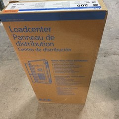 Eaton 200A 30/60 Indoor Main Lug, 1 Phase, 3 Wire, BRP30L200