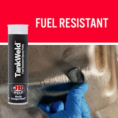 J-B Weld 8217 TankWeld Gas Tank Repair – 1 oz.,Dark Grey