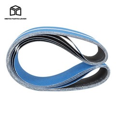 5 Pack Sanding Belts 4In X 36In 120 Grit Premium Zirconia X-Weight Sanding Belts