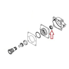 Brake Backing Plate Seal Compat/w Case Some Backhoes 480 580 Replaces A39273