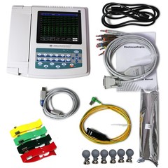 12-Channel Digital ECG Machine-Touch Screen 12Lead Electrocardiogram Monitor