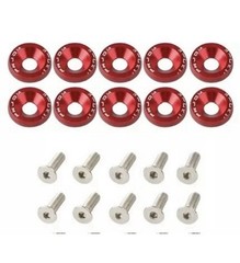 Chuma Tank 200 Efi VR10 Red Washers 20pcs Set JDM