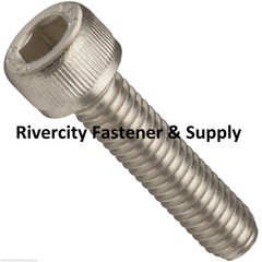 (100) M4-0.7×12 Socket / Allen Head Cap Screw Stainless Steel 4mm x 12mm / M4x12