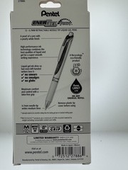 12 Pentel EnerGel 0.7MM BLUE PEARL LIQUID GEL PEN SCRATCH & FREE SHIPPING