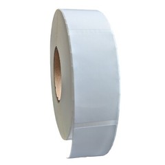 2″ x 4″ x 1200 Labels, White Gloss BOPP Roll Inkjet Labels, 3″ Core, Blank
