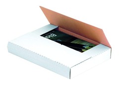Mailer Boxes Medium 10 1/4″L x 8 1/4″W x 1 1/4″H 50-Pack – Corrugated Cardboa…