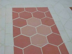 3 HEXAGON SLATE TEXTURE CONCRETE FLOOR TILE MOLDS 12×12 CRAFT TILES @ $0.30 EACH