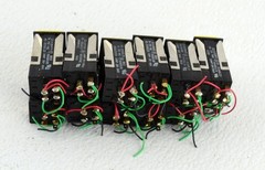 Vintage Western Electric KS-21560L23 Illuminated Switches Set 1-12 Used