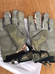 HANDLANDY Full Finger Framer Work Gloves for Large (Pack of 1), Forest Camo