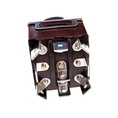 IndusTec 20A Toggle – Switch TPDT 2 Pos Maintained 9 pin Quick Plug Latching 12V