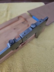 Vintage STALEX 26″ Heavy-Duty Vernier Caliper In Wooden Tray Made In Sweden