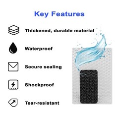 Any Size Bubble Out Pouches Protective Wrap Self Seal Pouches Made In USA