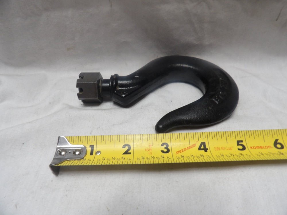 BTC Hoist Hook – Overall Length 5″ – Width 3-3/4″ – Made in the USA