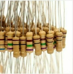 1000Pcs 1/2W 100 Values 1Ω – 10MΩ Assorted Carbon Film Resistors Assortment Kit