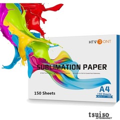 Creative 150 Sheets Sublimation Paper 8.5×11 – Biodegradable & Durable