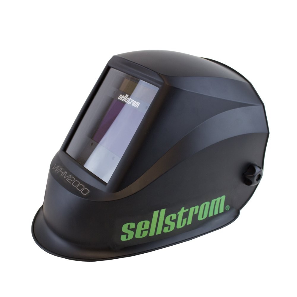 Sellstrom Advantage Plus Welding Helmet w/ ADF, Black and Green S26200