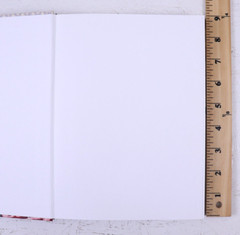 Floral Cover Blank Book Hardcover about 6.25X8.75 Artbook Notepad Sketch Notes