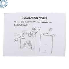 NEMA L14-30R Power Outlet Box 125/250 Volt 30 Amp Generator Power Outlet Box