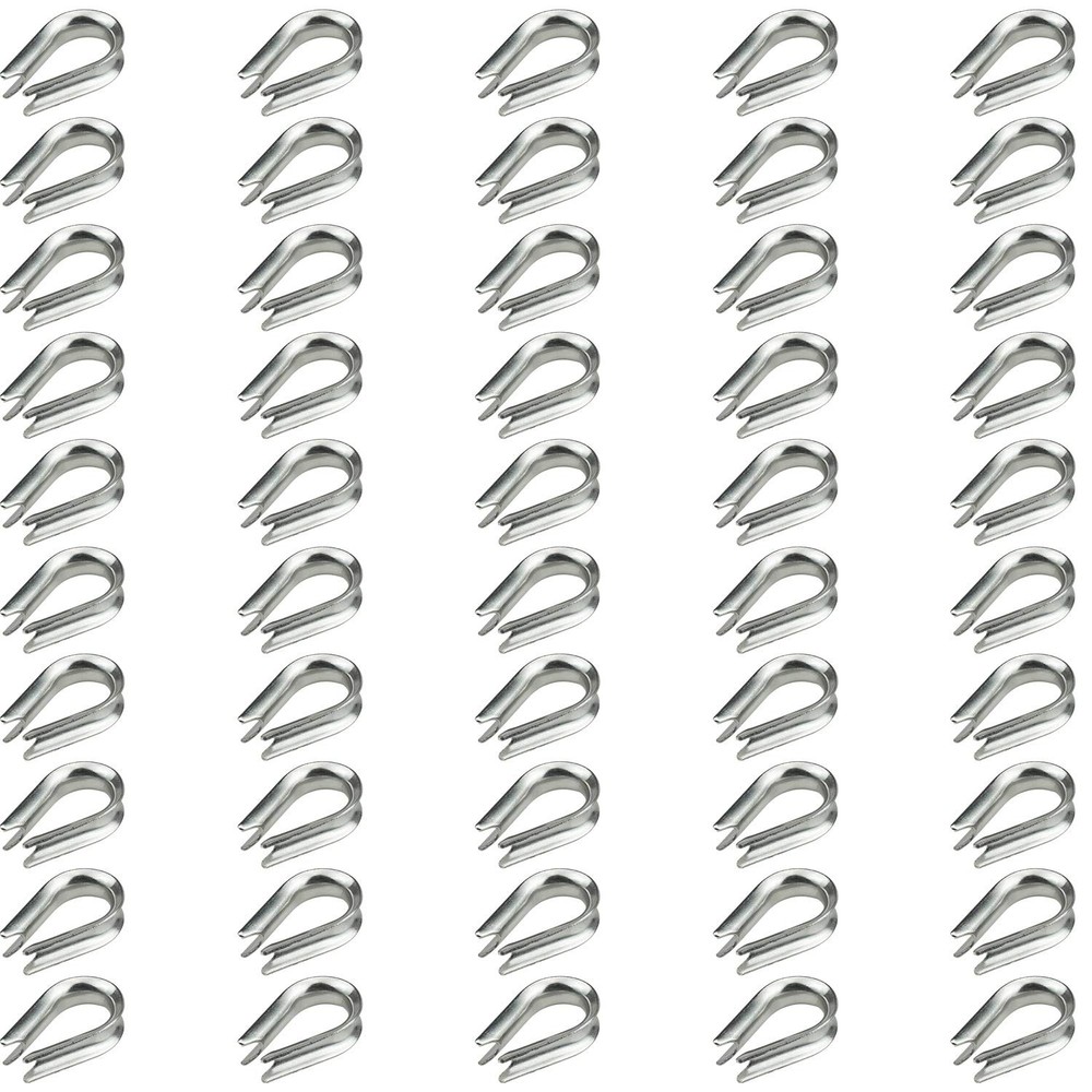 Favordrory 50 PCS M2 Stainless Steel Thimble for 3/64 Inch and 1/16 Inch…